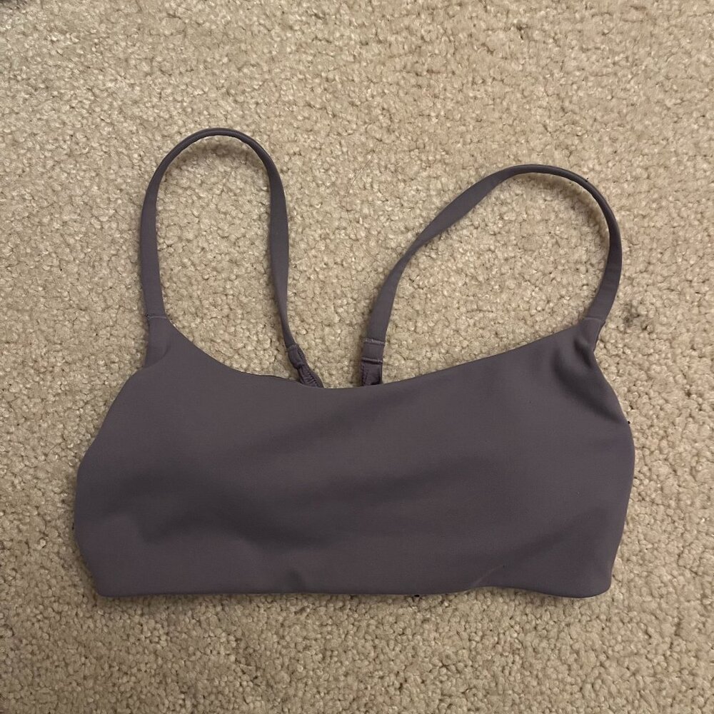 Lulu lemon Strappy Bra, Purple Blue Color, Size 6